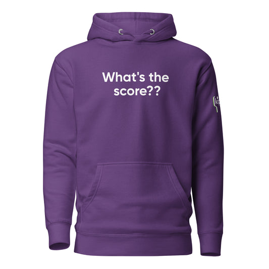 What's the score?? | Hoodie